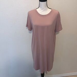 Buckle Hyfve Hyfve Hyfve mauve stretchy super soft mini shirt dress